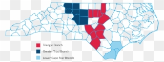 Diaper Bank Branches - Map Of North Carolina Clipart