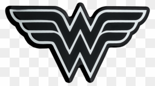 Free Png Download Black Wonder Woman Logo Png Images - Wonder Woman Logo Blue Clipart