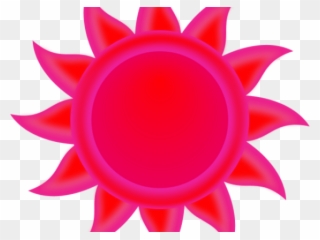 Pink Clipart Sunshine - Plantillas De Sol - Png Download