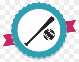 Softball Background Transparent - Softball Icon Png Clipart