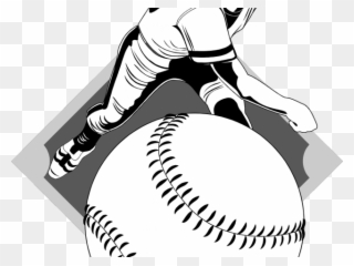Pitcher Clipart Baseball Pitch - Baseball - Png Download