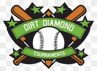 Youth Baseball League Logo Clipart