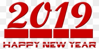 New Year 2019 Background Free Vector And Png - Happy New Year 2019 2019 Png Clipart