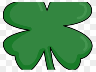 Small Clipart St Patricks Day - 4 Leaf Clover Clipart Free - Png Download