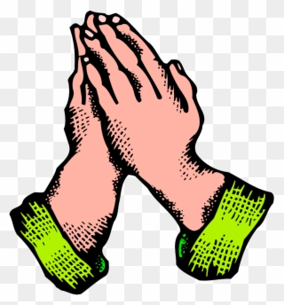 Praying Hands - Thank You Praying Hands Clipart