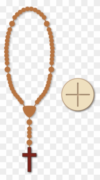 Prayer Beads , Png Download - Christian Cross Clipart