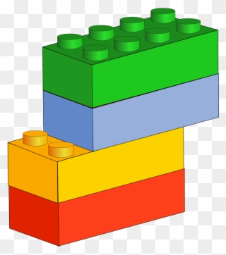 Transparent Building Blocks Clipart - Png Download