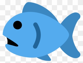 1024 X 1024 2 - Fish Emoji Twitter Clipart