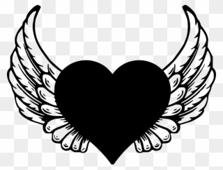 Angel Wings , Png Download - Angel Wings Png Outline Clipart
