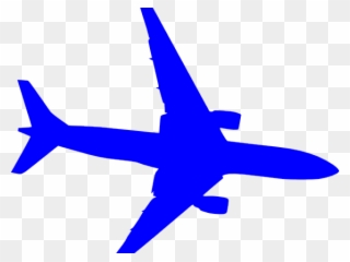 Plane Clipart Blue Angel - Airplane Vector Png Transparent Png