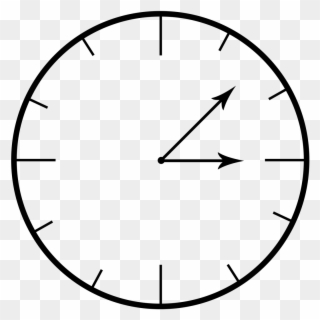 Watch Time Timetable - Five Past One Clock Clipart