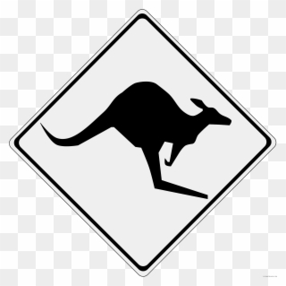 Clipart Animals Kangaroo - Australian Owned Company Logo - Png Download