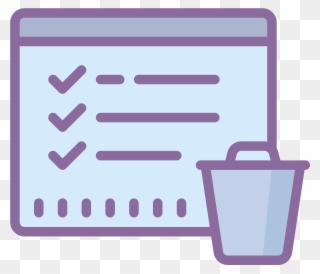 Remove Property Icon - Timesheet Icon Clipart