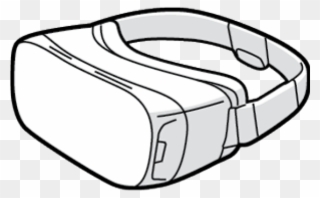 Drawn Goggles Safety - Vr Sketch Clipart