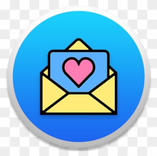 Hero Valentine's Day Templates 4 - Email Icon Outline Clipart