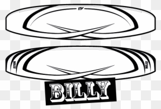Customize Your Itv Billy - Line Art Clipart