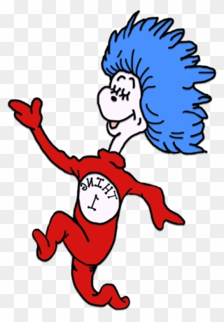 Download Thing 1 And Thing 2 Png Png Image With No - Dr Seuss ...