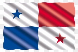 Panama Flag Png Transparent Images - Bandera De Panamá Png Clipart