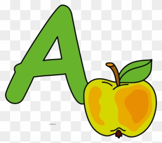 A Is For Apple Clipart Png - Buchstabe A Clipart Transparent Png
