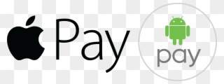 Apple Pay Png Clip Art Black And White - Android Pay Transparent Png