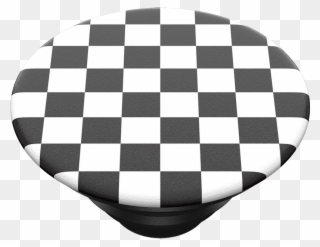 Checker Black, Popsockets - Black And White Popsocket Clipart