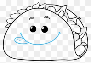 680 X 678 4 - Easy Drawing Of Tacos Clipart