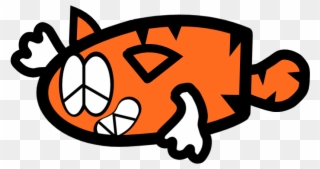 Torpedo Ted Garfield - Cartoon Clipart