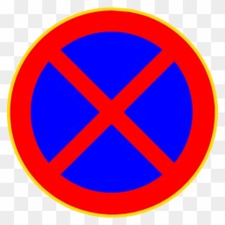 Finland Road Sign - Circle Clipart