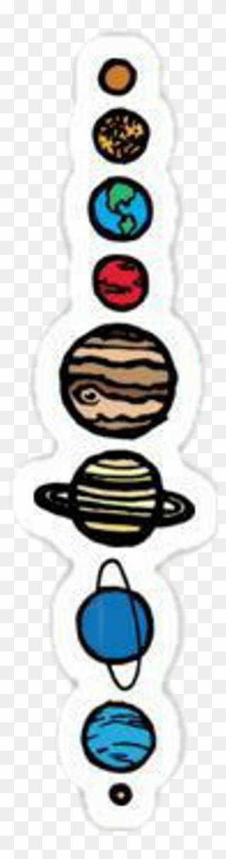 Sticker Planets Clipart
