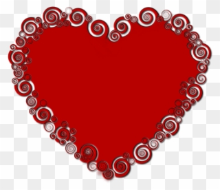 Heart, Valentine\'s Day, Red - Love Symbols Clipart