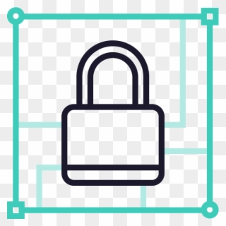 Blockchain Technology Naturally Provides A Secure Method - Cyber Security Purple Clipart