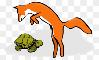 Quick Brown Fox Jumps Over The Lazy Dog Clipart