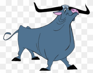Ox Clipart Two - Babe The Blue Ox Cartoon - Png Download