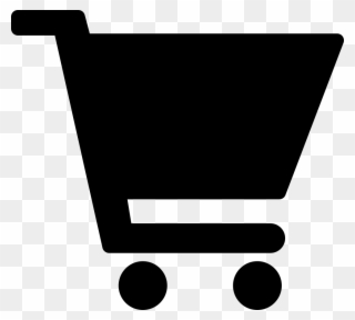 Cart Svg Png Icon - Shopping Cart Silhouette Png Clipart