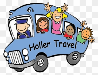 Holler Travel Club - Auto Buses Dibujos Clipart