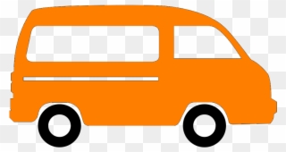 Minibus - Passenger Van Van Icon Clipart