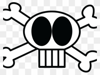 Skeleton Clipart Face - Skull And Crossbones - Png Download