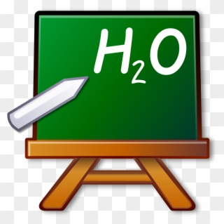 1000px-nuvola Apps Edu Miscellaneous H2o - Icono Pizarron Png Clipart