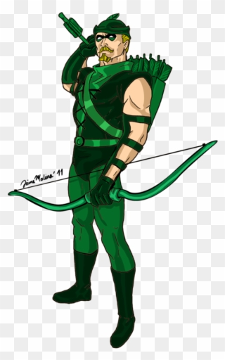 Green Arrow - Green Arrow Comic Png Clipart
