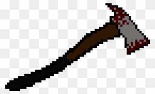 Bloody Ax - Illustration Clipart