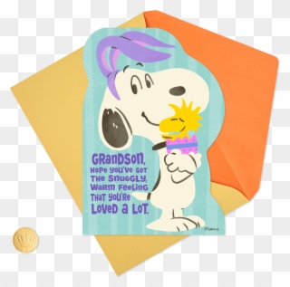 Peanuts® Snoopy With Bunny Ears And Woodstock In Egg Clipart