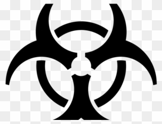 Biohazard Symbol Clipart Zombie Infection - Biohazard Symbol Png Transparent Png