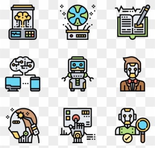 Artificial Intelligence - Human Icon Color Png Clipart