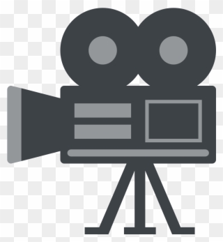 Movie Camera Emoji - Camara De Cine Emoji Clipart