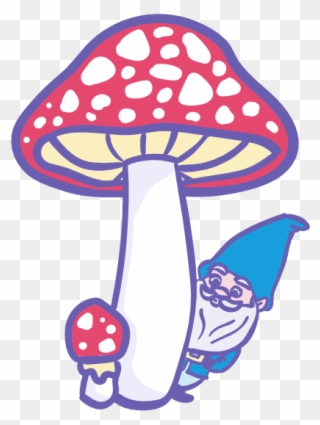 Brave And Bold - Edible Mushroom Clipart