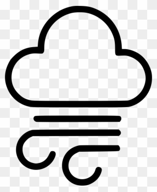 Thunder Clipart Cloudy - Cloud - Png Download