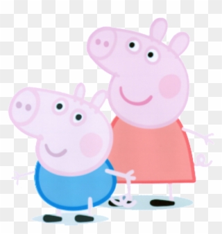 Minus George Pig, Peppa Pig, Me Gustas, Clip Art, Buttons - Peppa Pig Characters Png Transparent Png