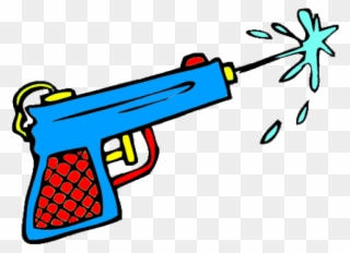 Pistol Clipart Water Gun - Water Guns Clipart Png Transparent Png