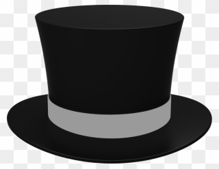 Png Transparent Images All Topper Image - Top Hat Clipart Black And White