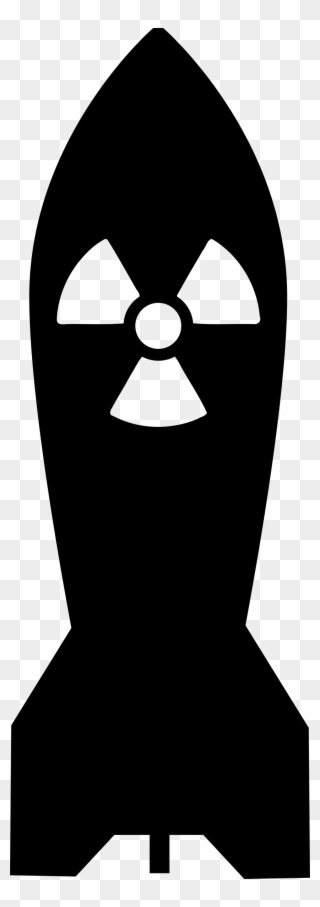 Png Stock Bomb Clipart Black And White - Nuclear Bomb Icon Png Transparent Png